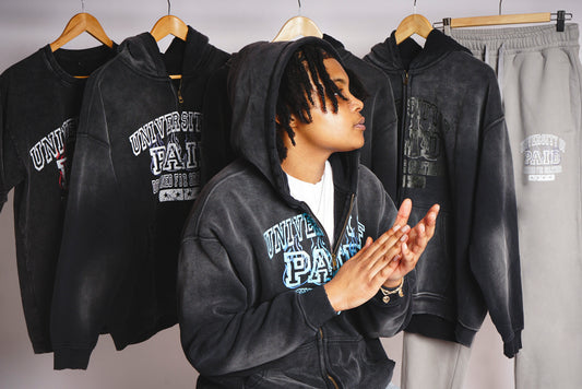 "UNIVERSITY OF PAID" ZIP UP V1