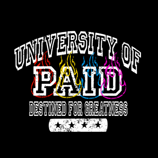 "UNIVERSITY OF PAID" ZIP UP V1